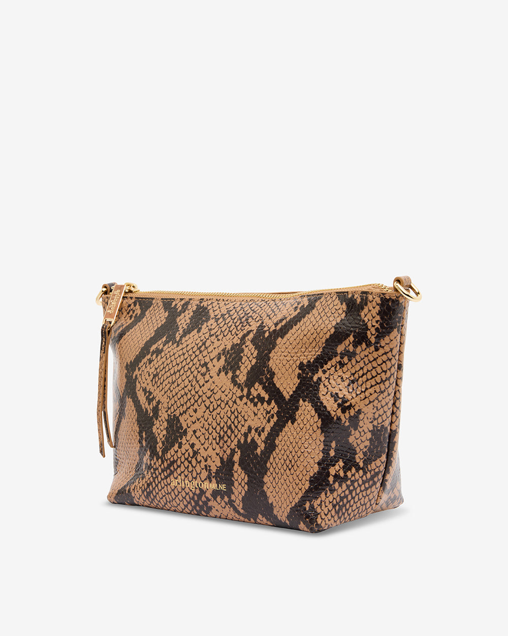 Agnes Bag - Caramel Python