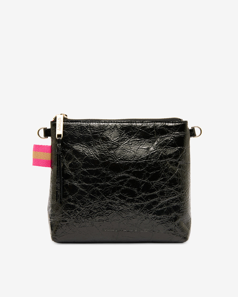 Alexis Crossbody - Black Crinkle