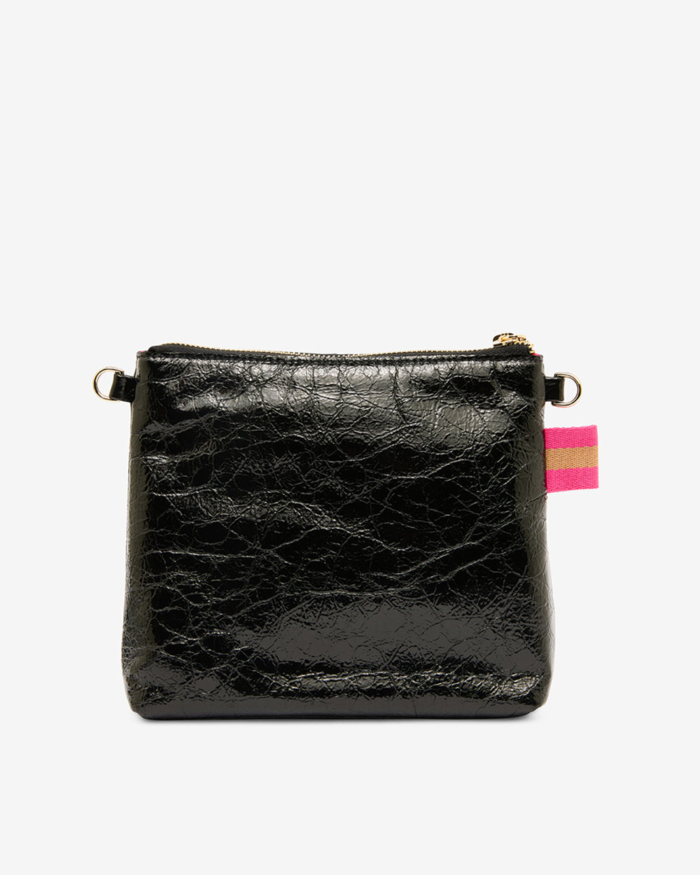 Alexis Crossbody - Black Crinkle