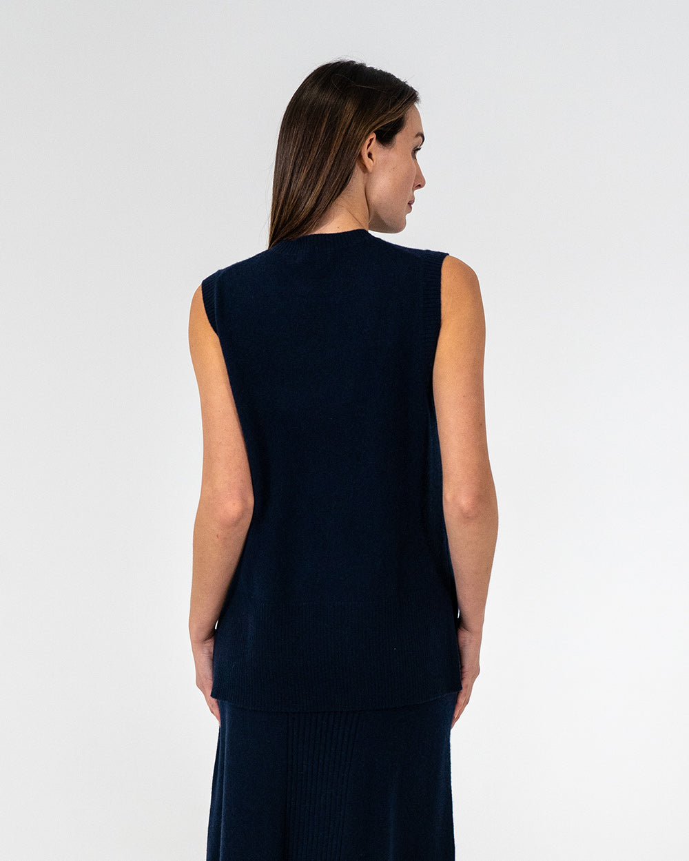 Alana Vest - Navy
