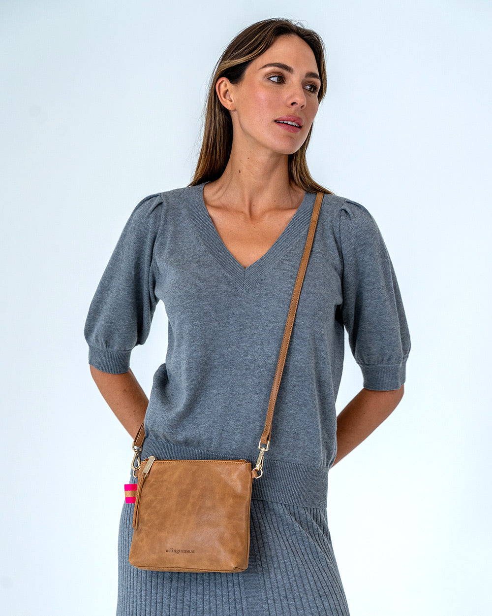 Alexis Crossbody - Vintage Tan