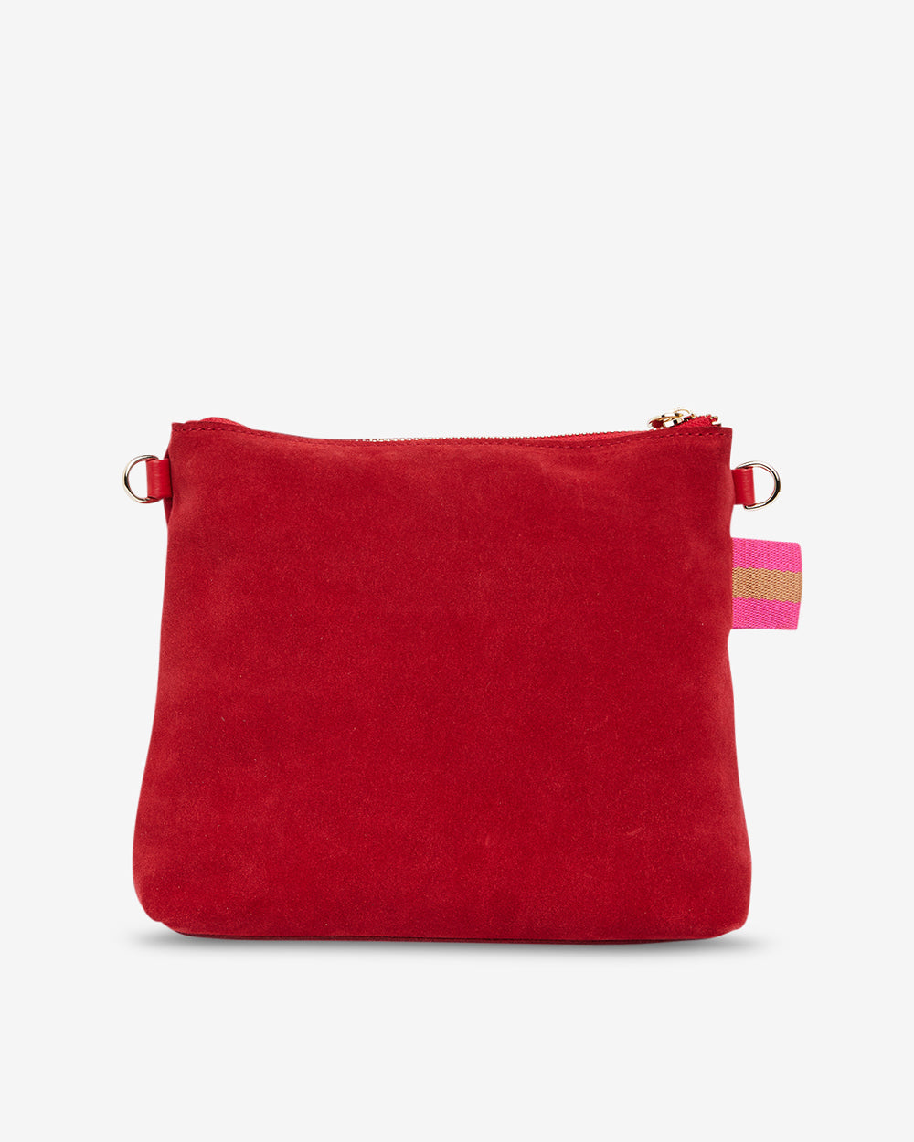 Alexis Crossbody - Red Suede