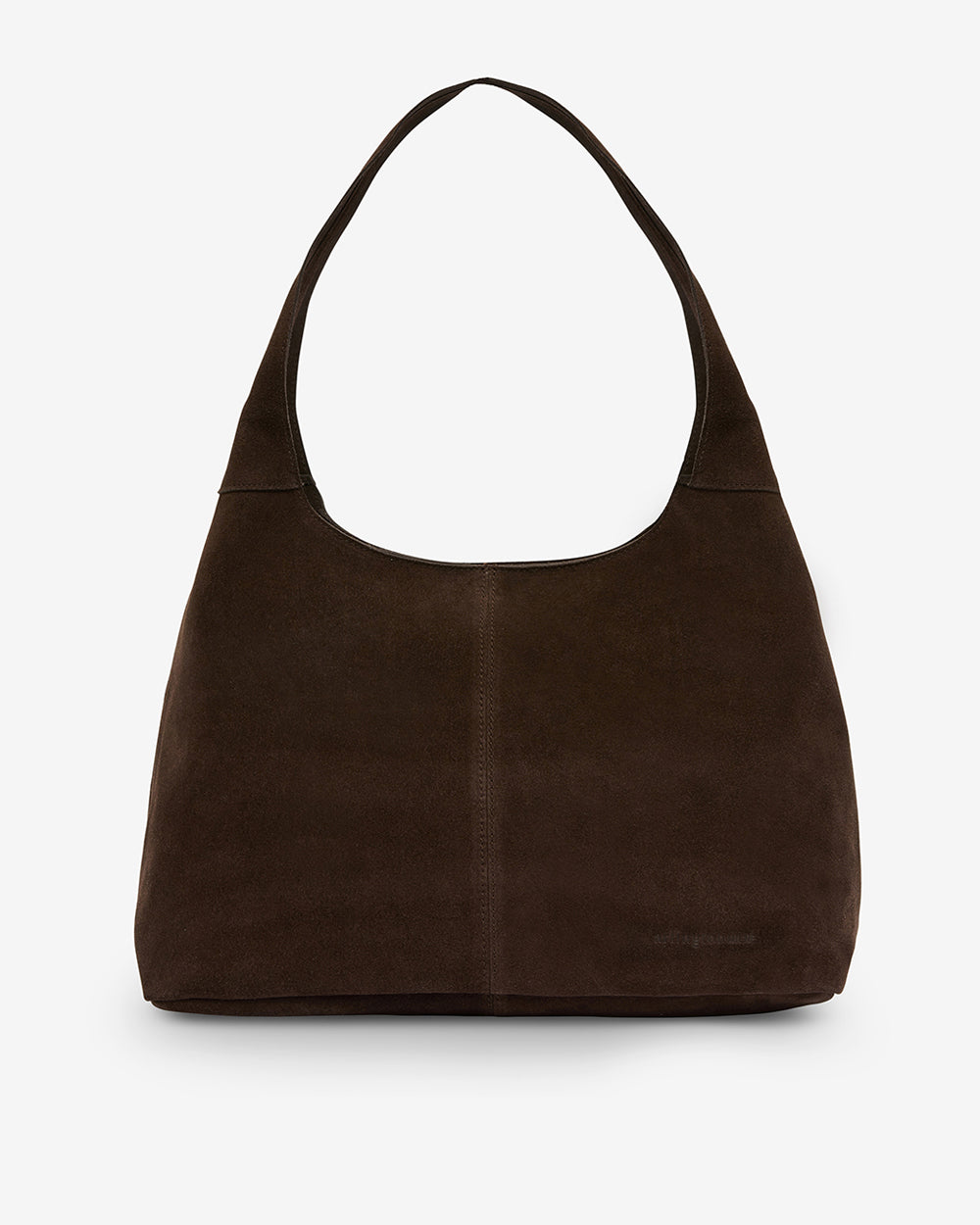 Alma Tote - Chocolate Suede