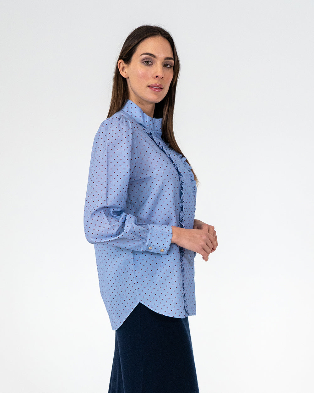 Ashley Blouse - Polka Dot