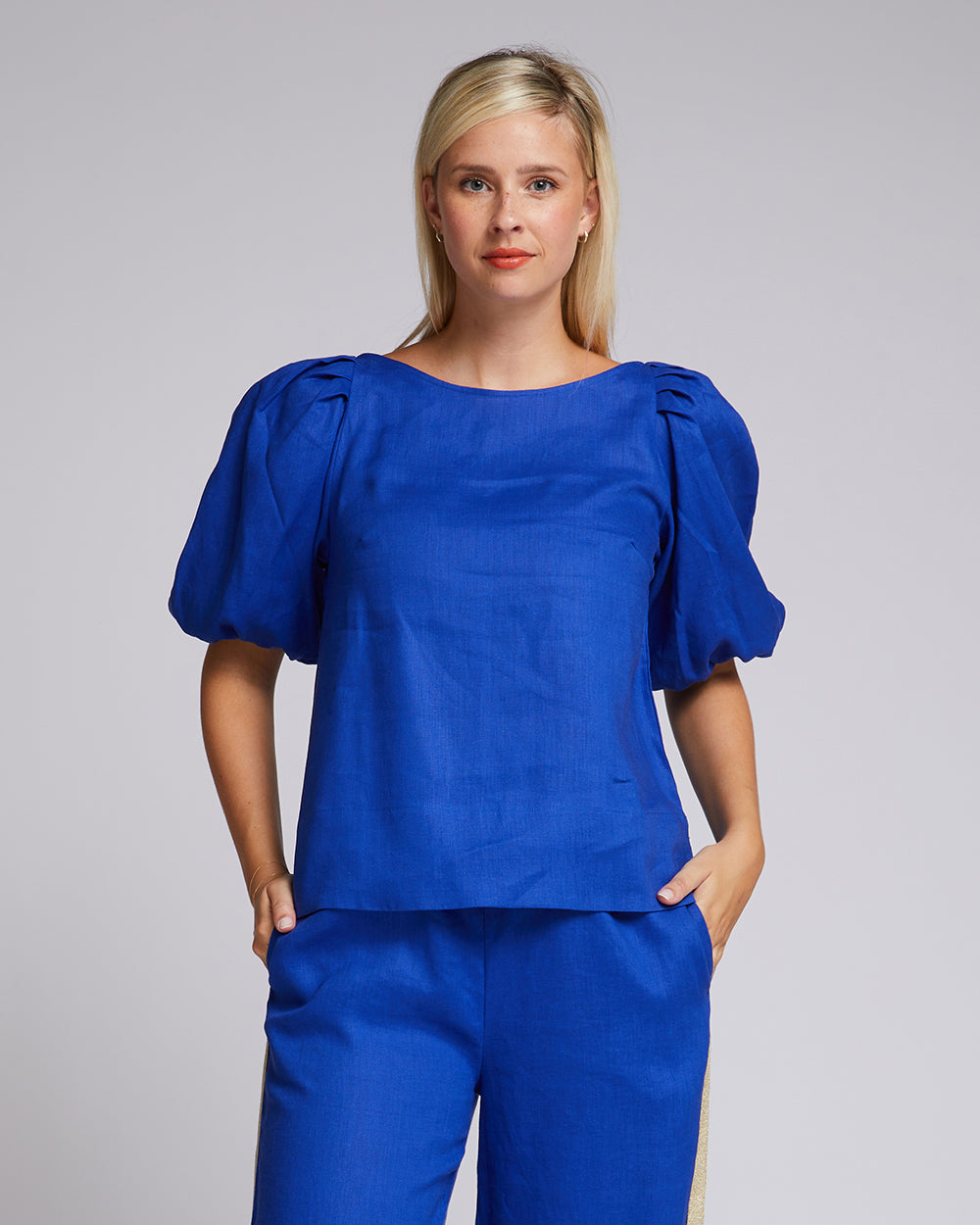 Azure Top - Cobalt