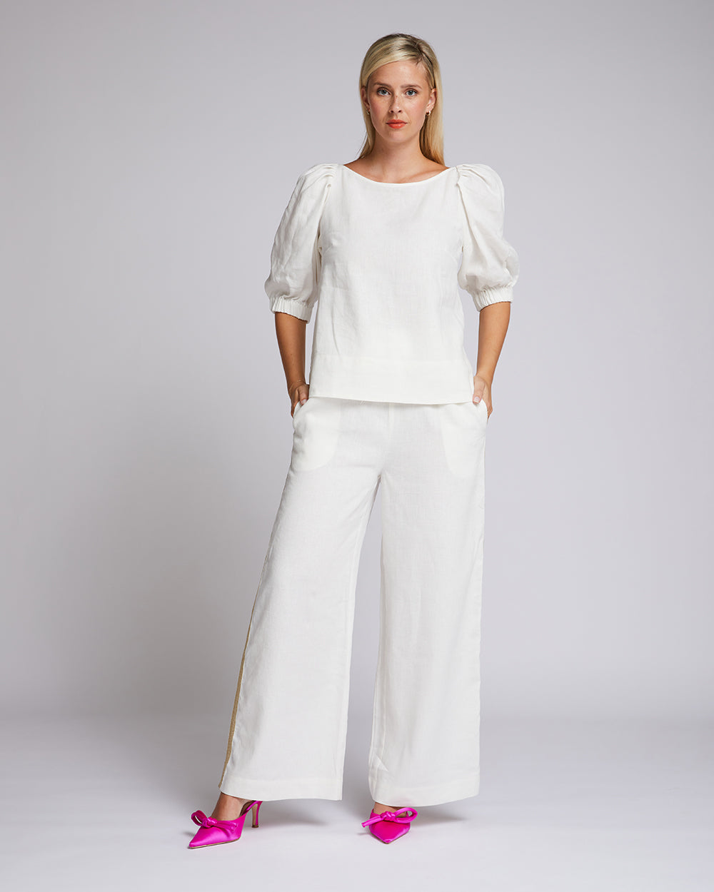 Bianca Trouser - White