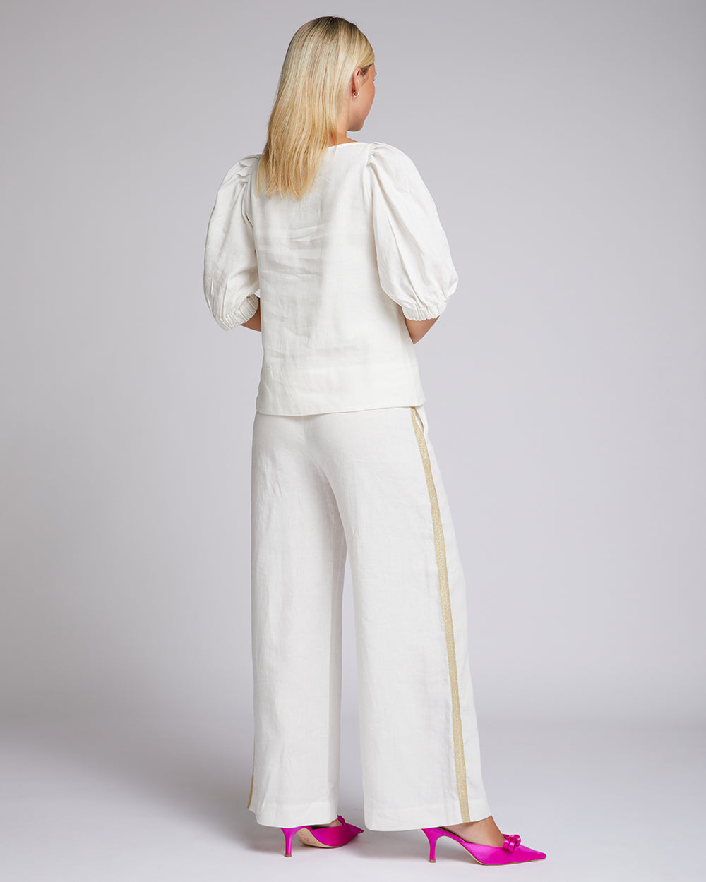 Azure Top - White