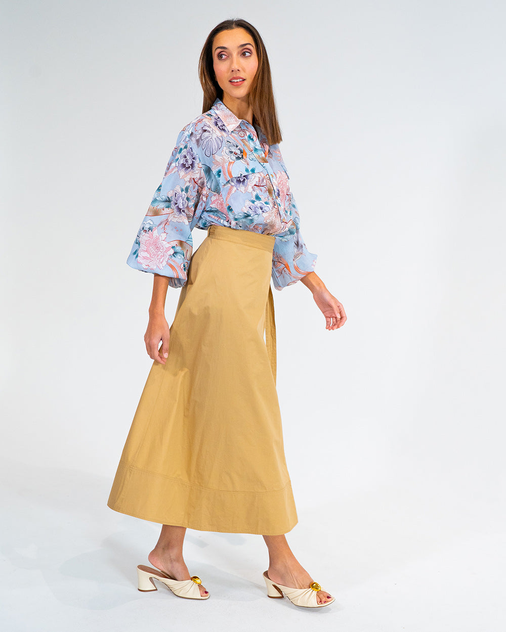 Bobbie Shirt - Oriental Floral