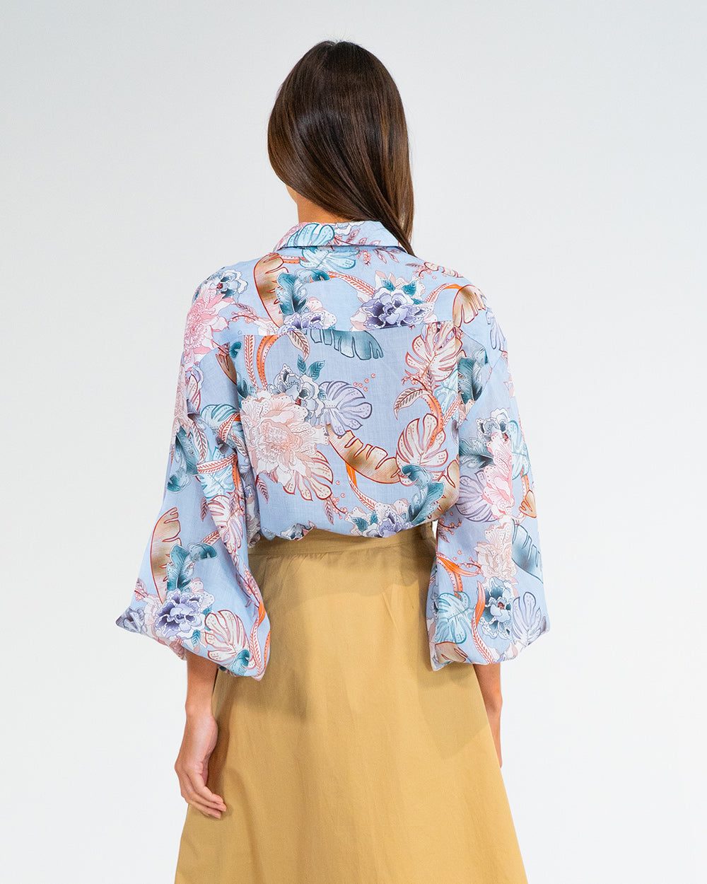 Bobbie Shirt - Oriental Floral