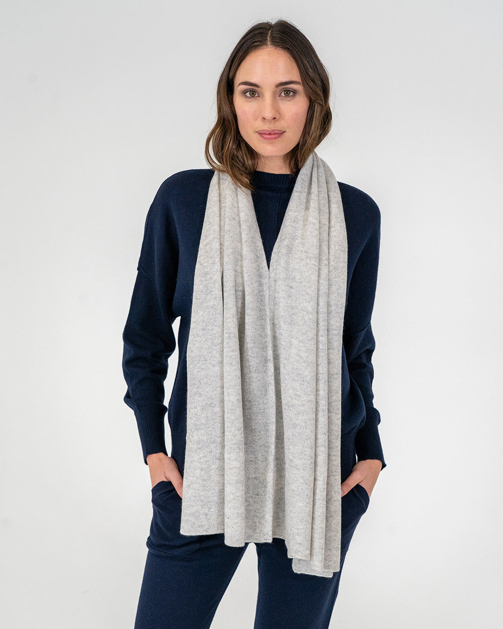 Cashmere Caplet - Grey