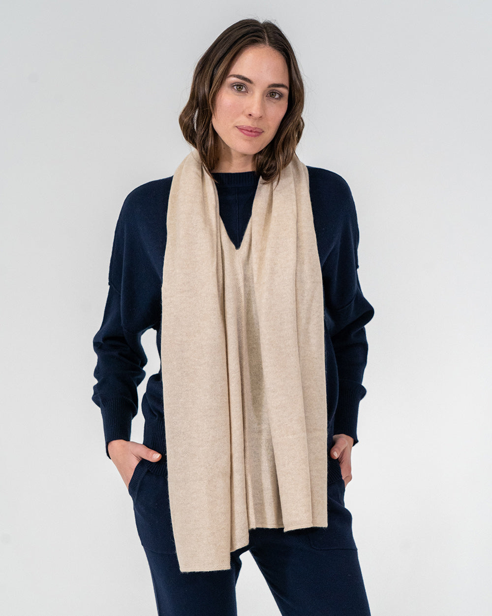 Cashmere Caplet - Oatmeal