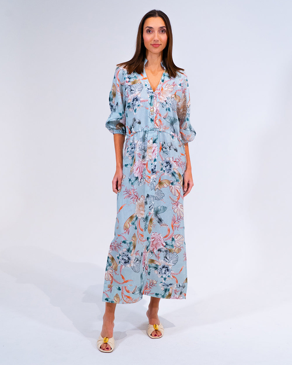 Cassandra Dress - Oriental Floral