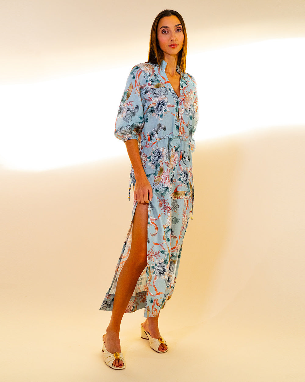Cassandra Dress - Oriental Floral