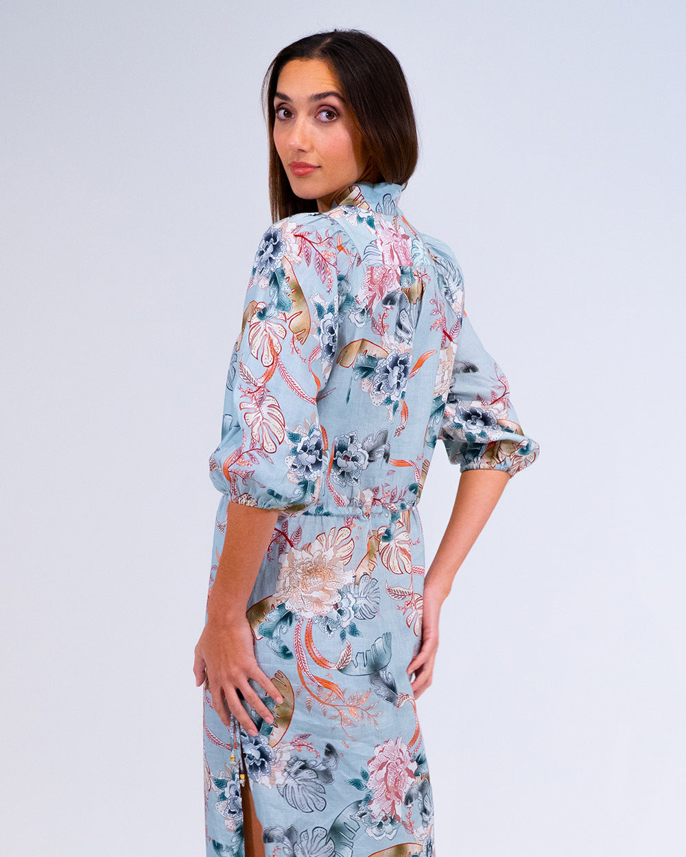 Cassandra Dress - Oriental Floral