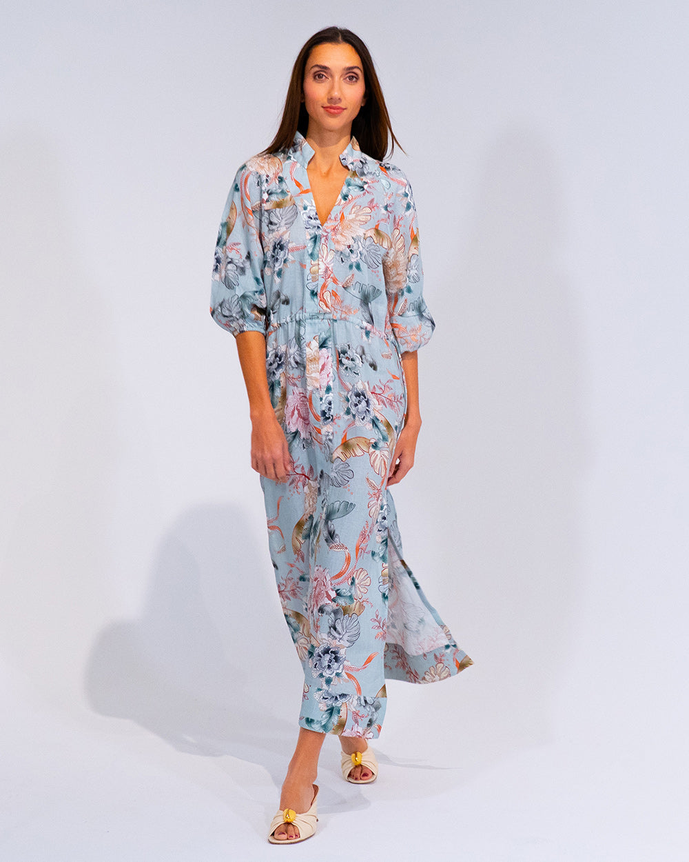 Cassandra Dress - Oriental Floral