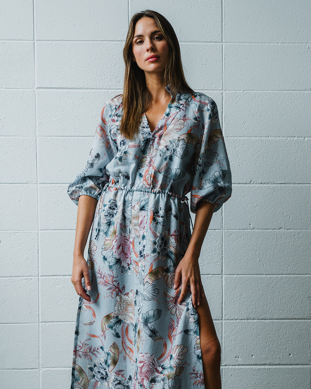 Cassandra Dress - Oriental Floral