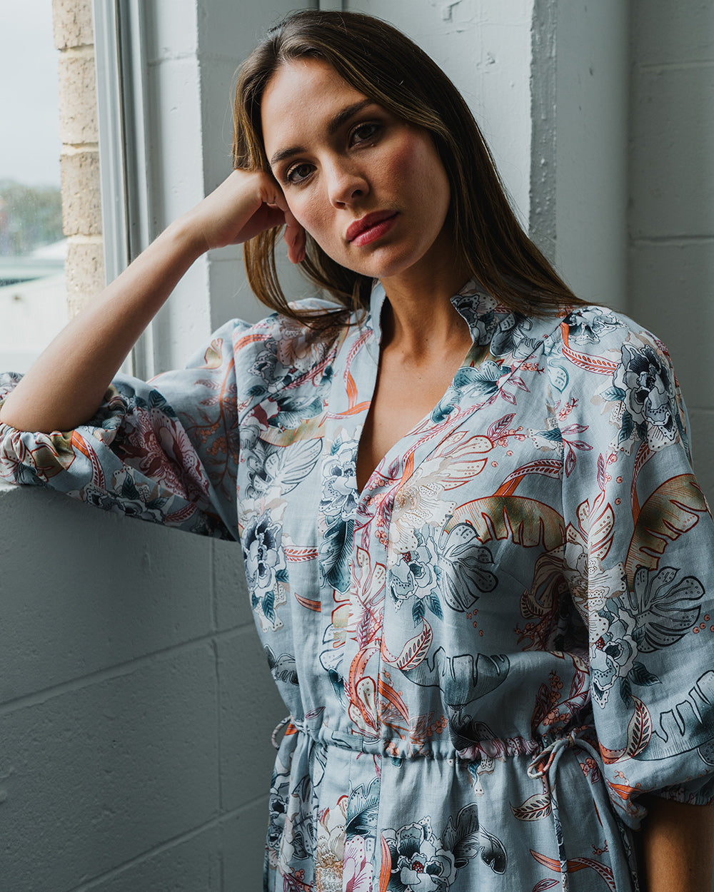 Cassandra Dress - Oriental Floral