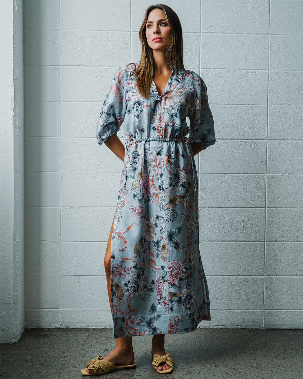 Cassandra Dress - Oriental Floral