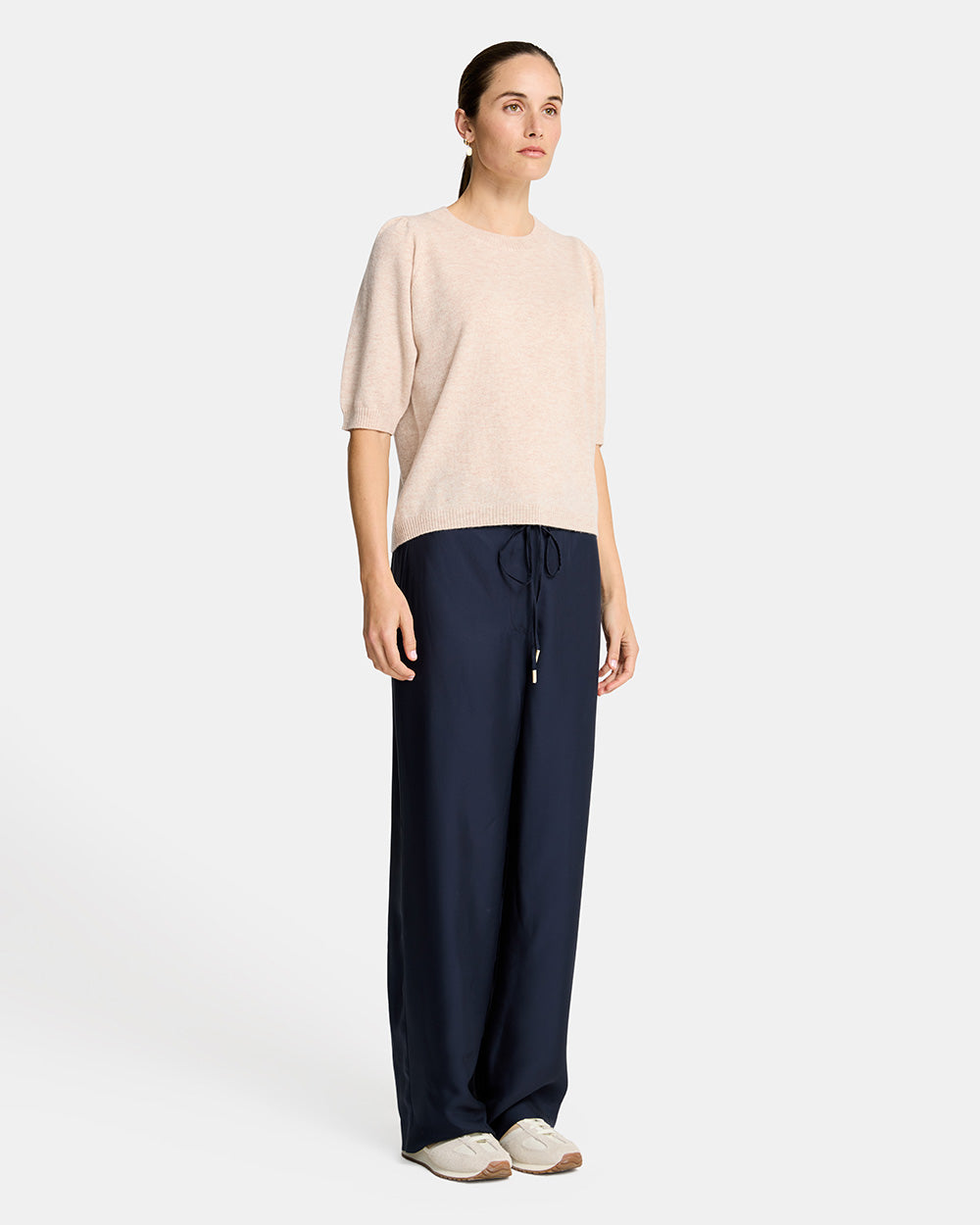 Charlotte Knit Top - Blush