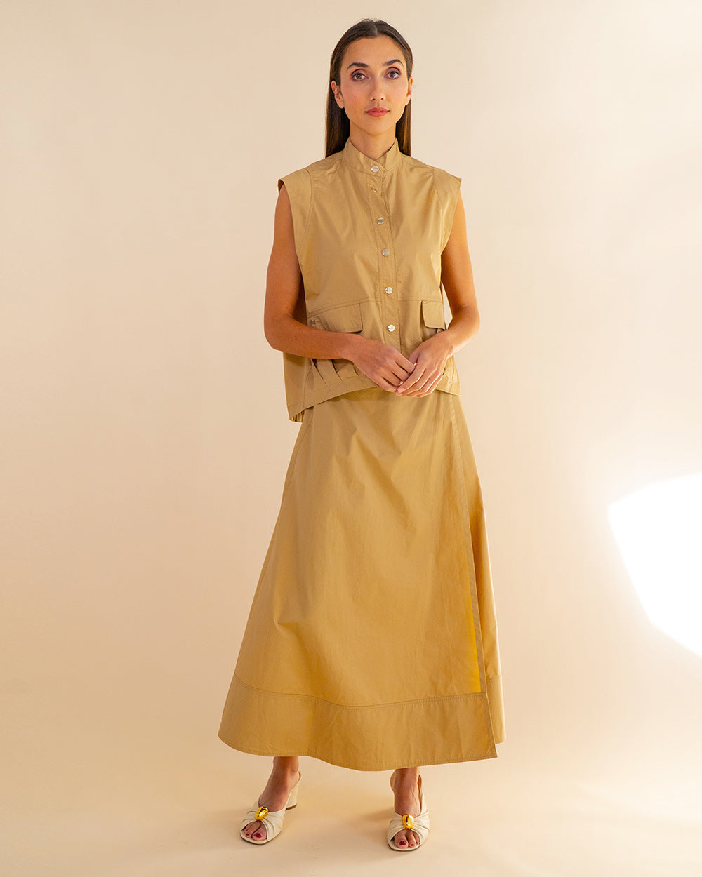 Evelyn Skirt - Camel
