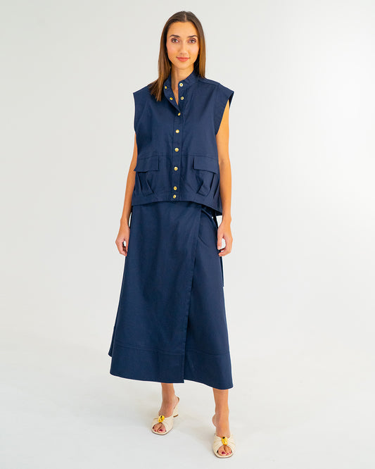 Evelyn Skirt - Navy