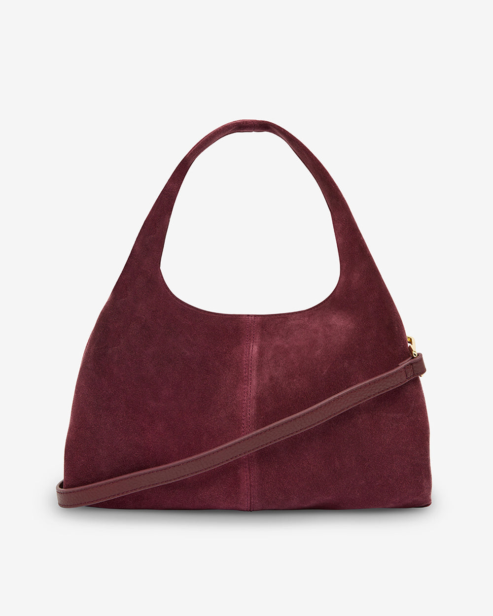 Emery Tote - Burgundy Suede