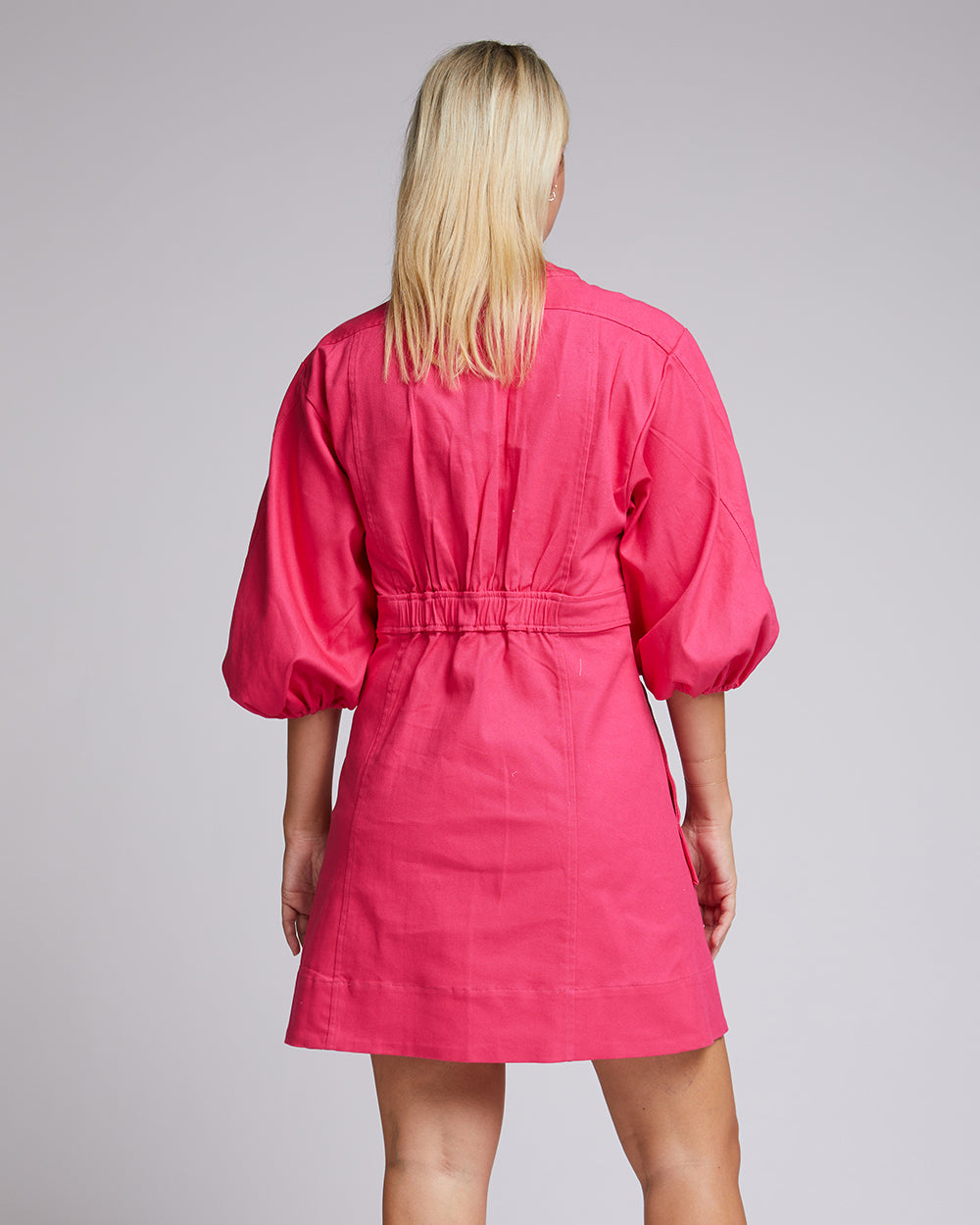 Emma Dress - Raspberry