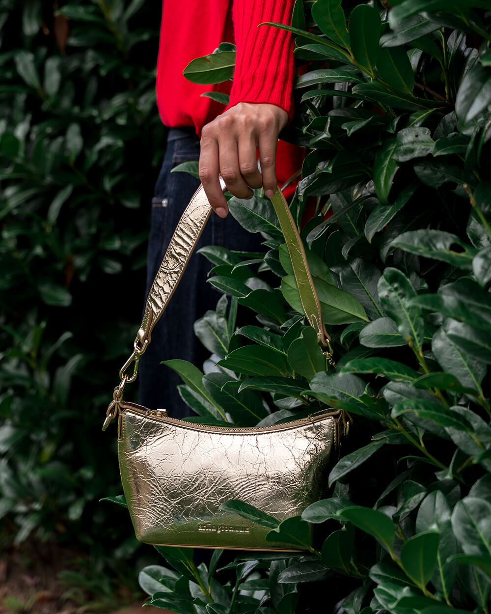 Freya Bag - Gold Crinkle