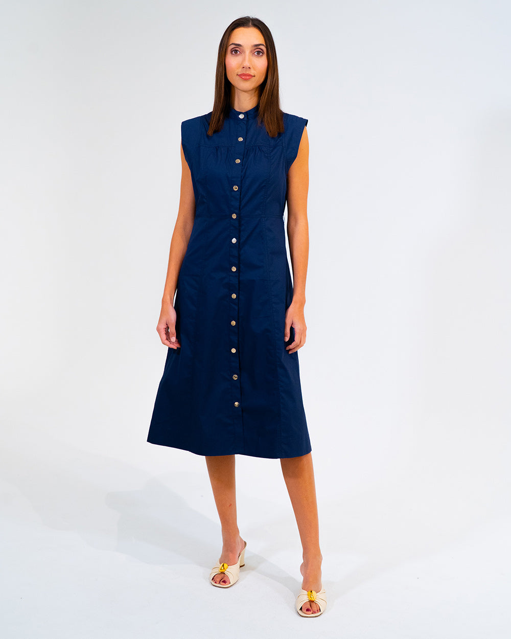 Iris Dress - Navy