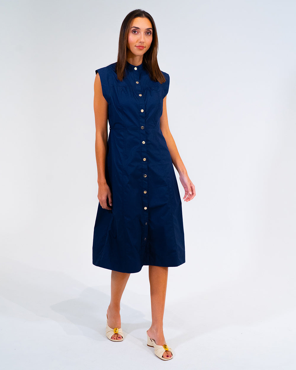 Iris Dress - Navy