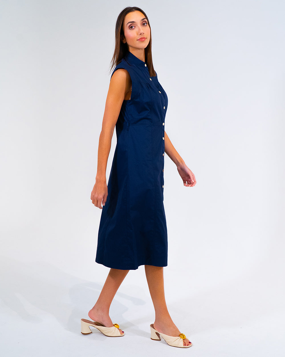 Iris Dress - Navy