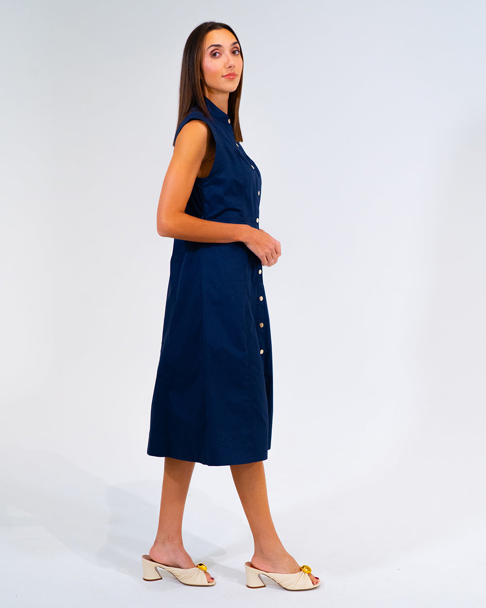 Iris Dress - Navy