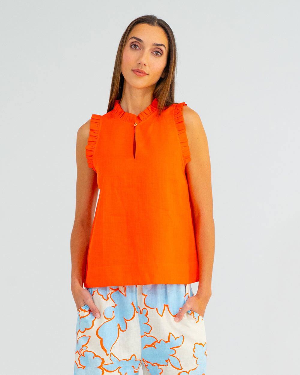 Lucia Top - Tangerine
