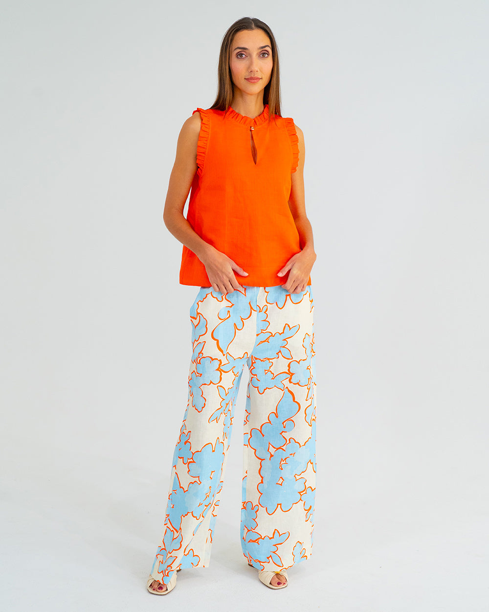 Lucia Top - Tangerine