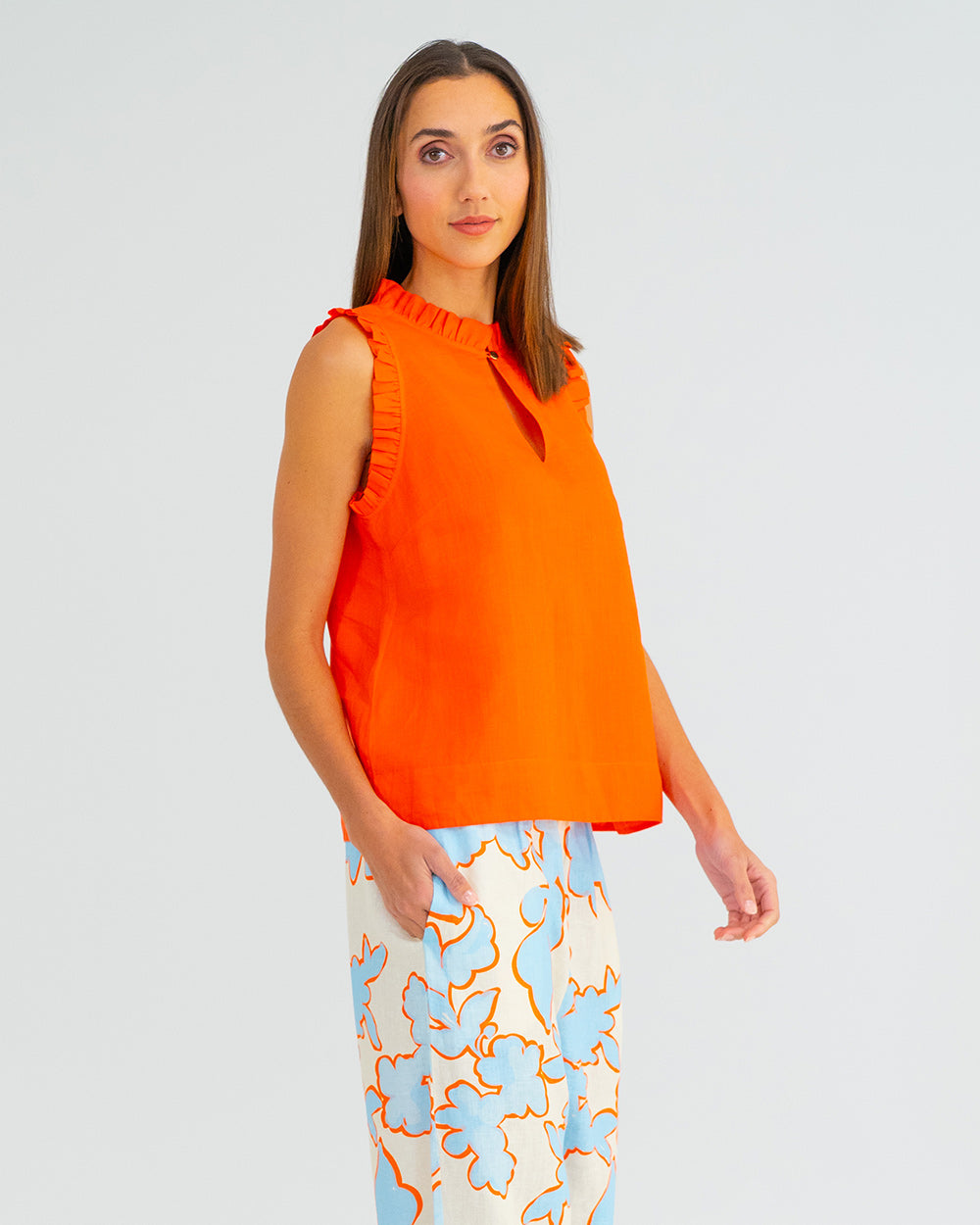 Lucia Top - Tangerine