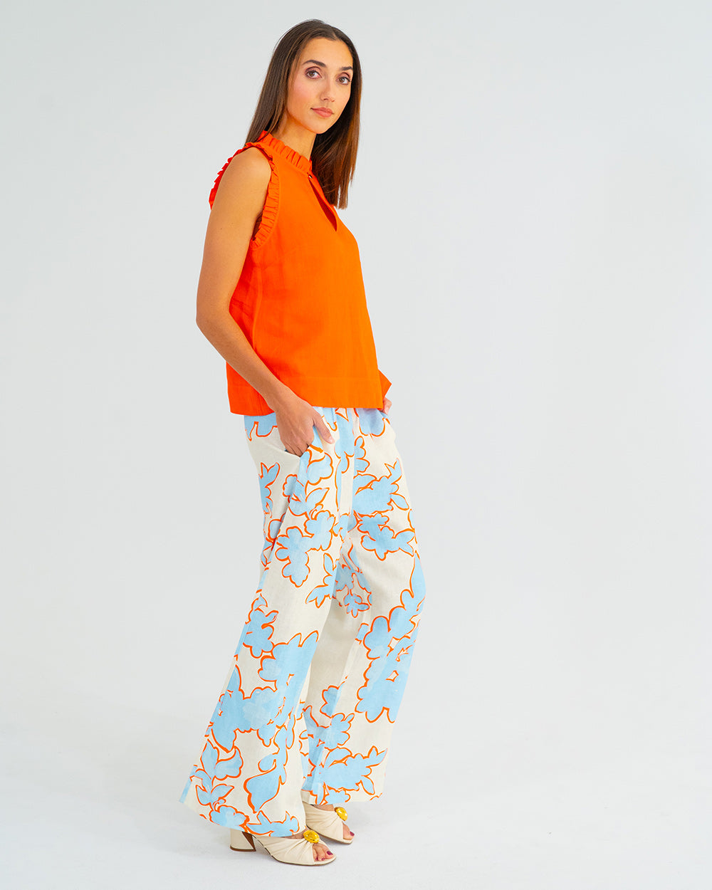 Lucia Top - Tangerine