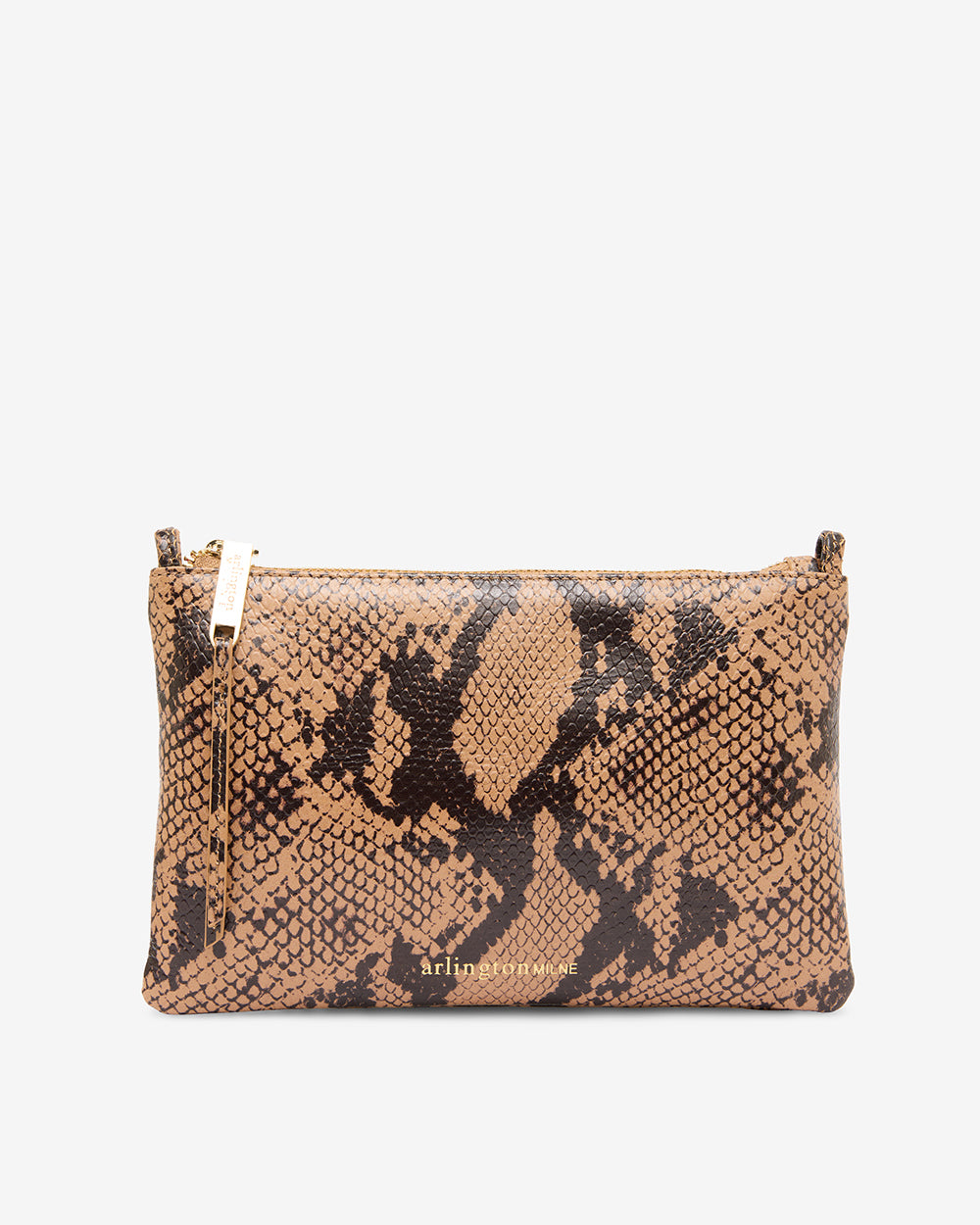 Molly Crossbody - Caramel Python
