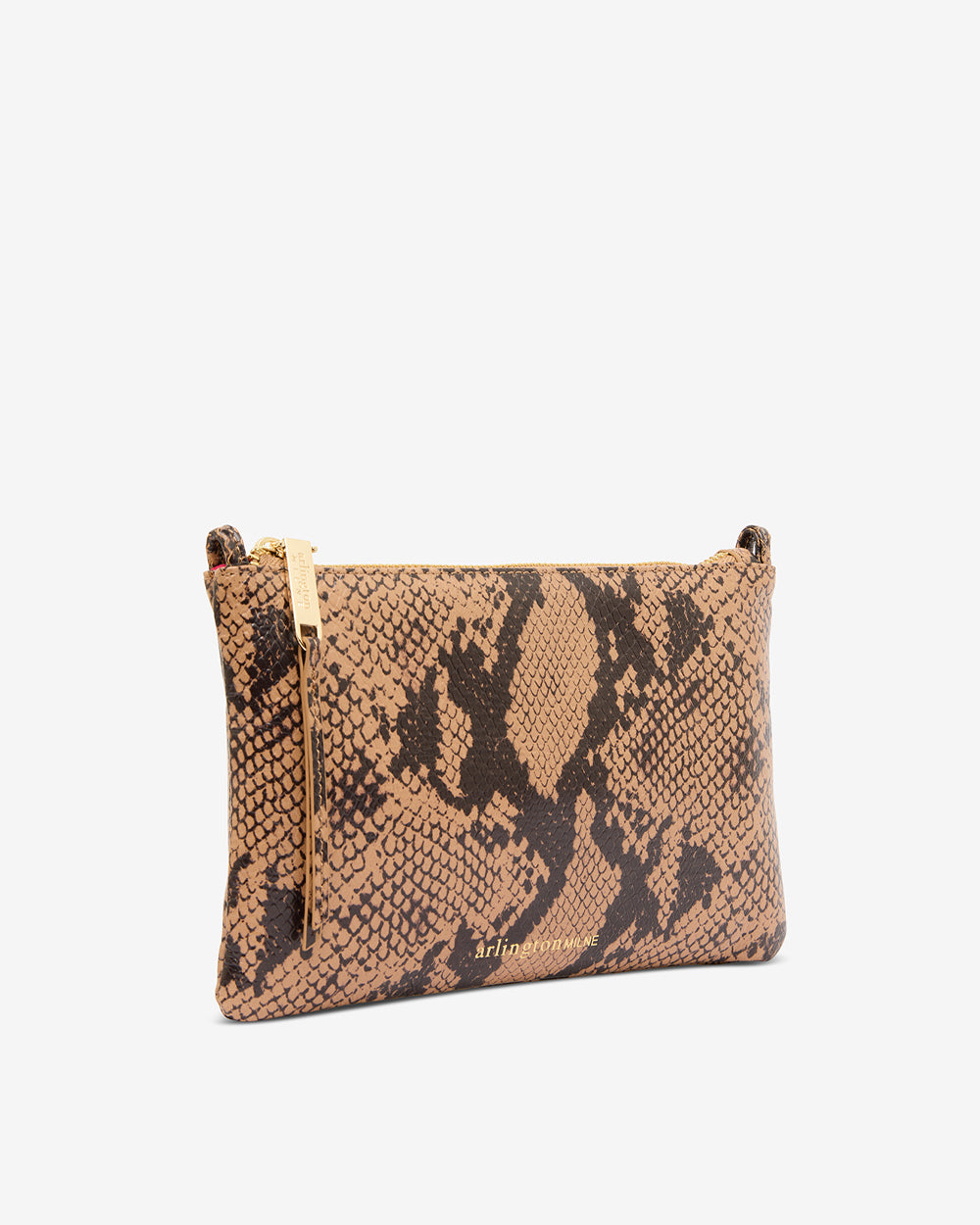 Molly Crossbody - Caramel Python