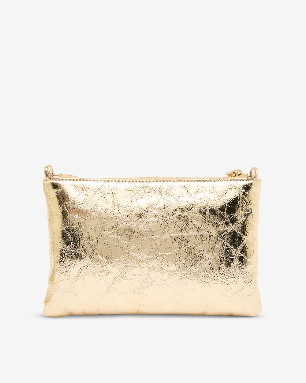 Molly Crossbody - Gold Crinkle