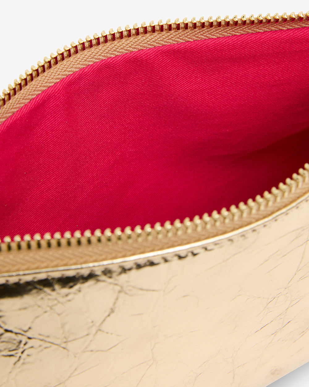 Molly Crossbody - Gold Crinkle