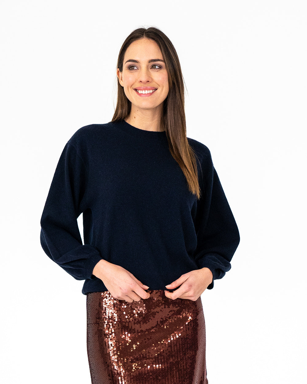 Marcella Knit - Navy