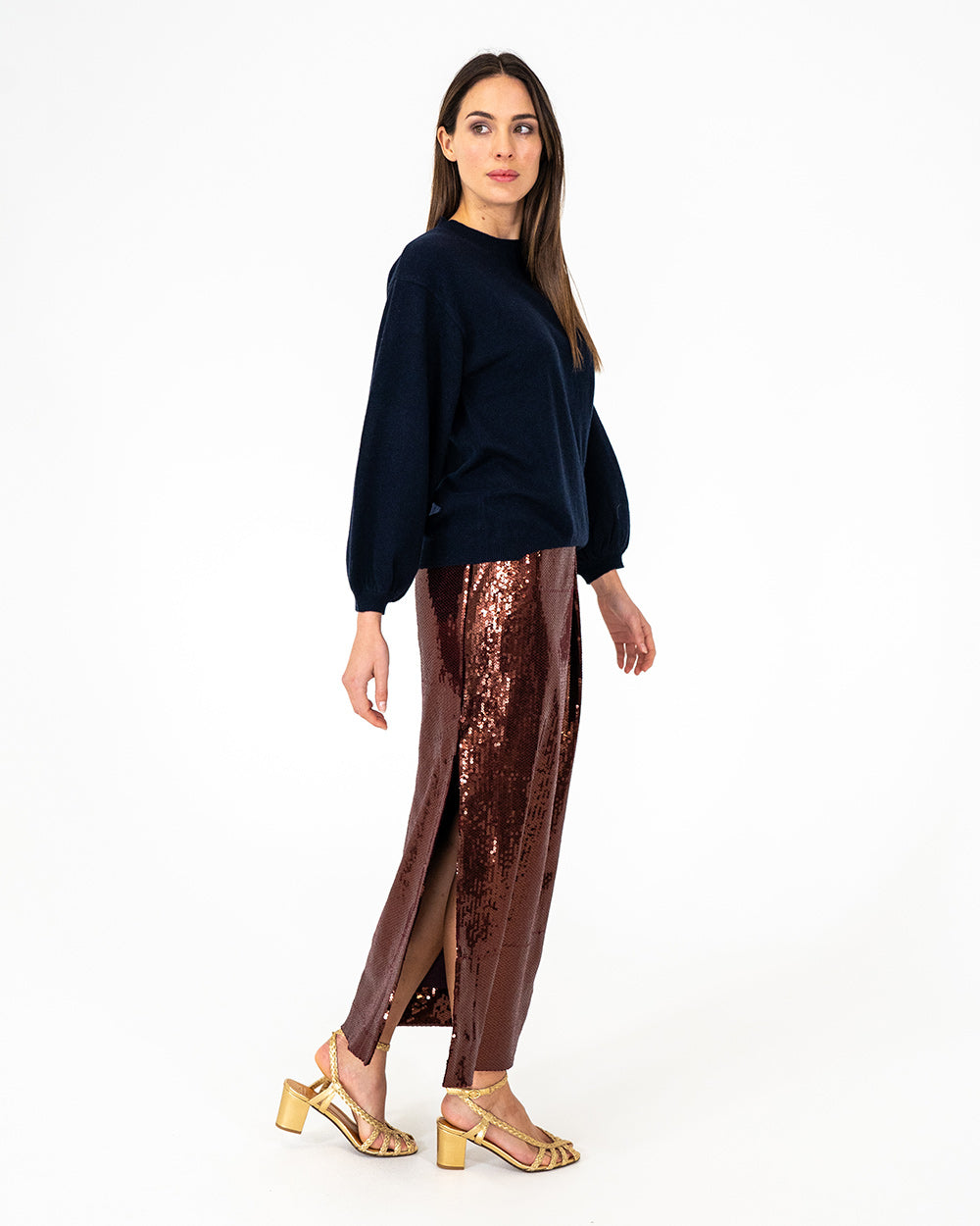 Marcella Knit - Navy