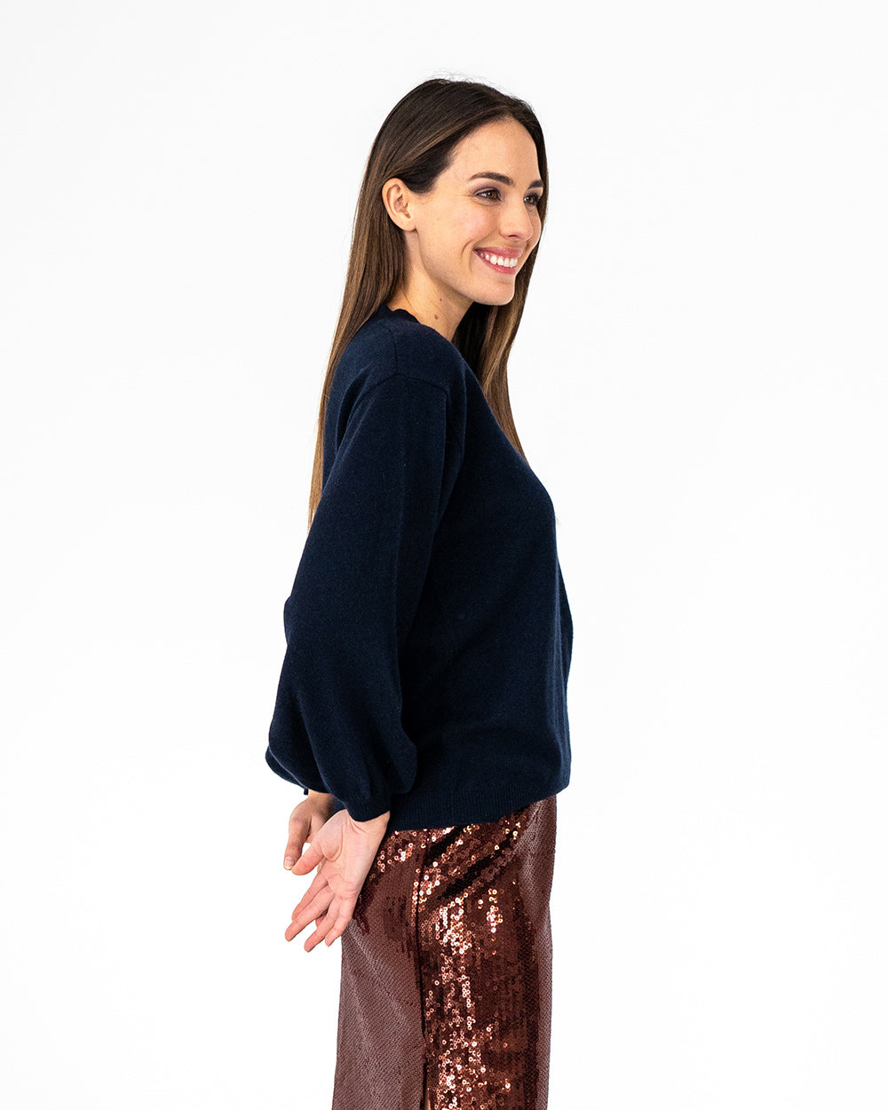 Marcella Knit - Navy