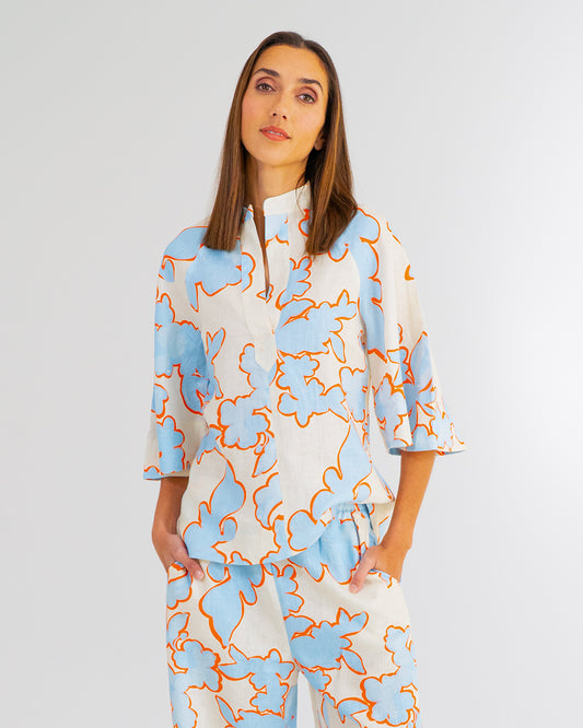 Martina Top - Summertime Floral