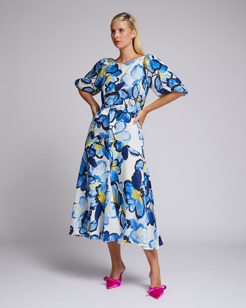 Mirabella Dress - Iris Floral