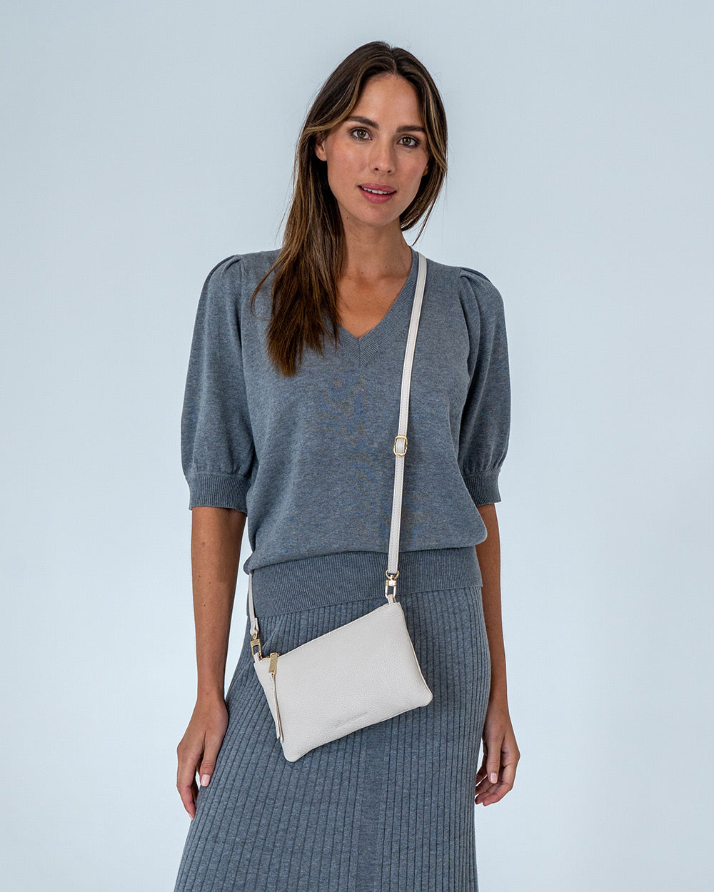 Molly Crossbody - Chalk