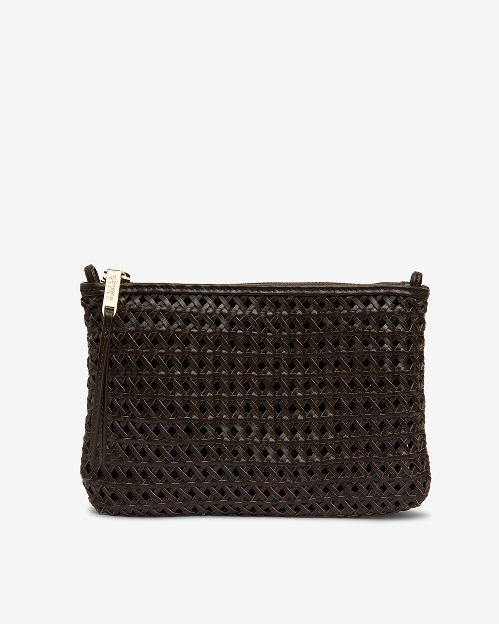Molly Crossbody - Chocolate Weave