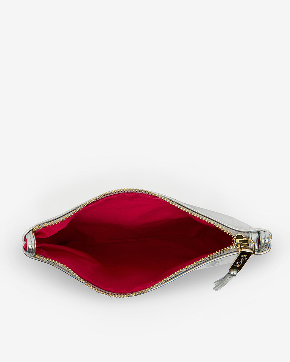 Molly Crossbody - Silver Crinkle