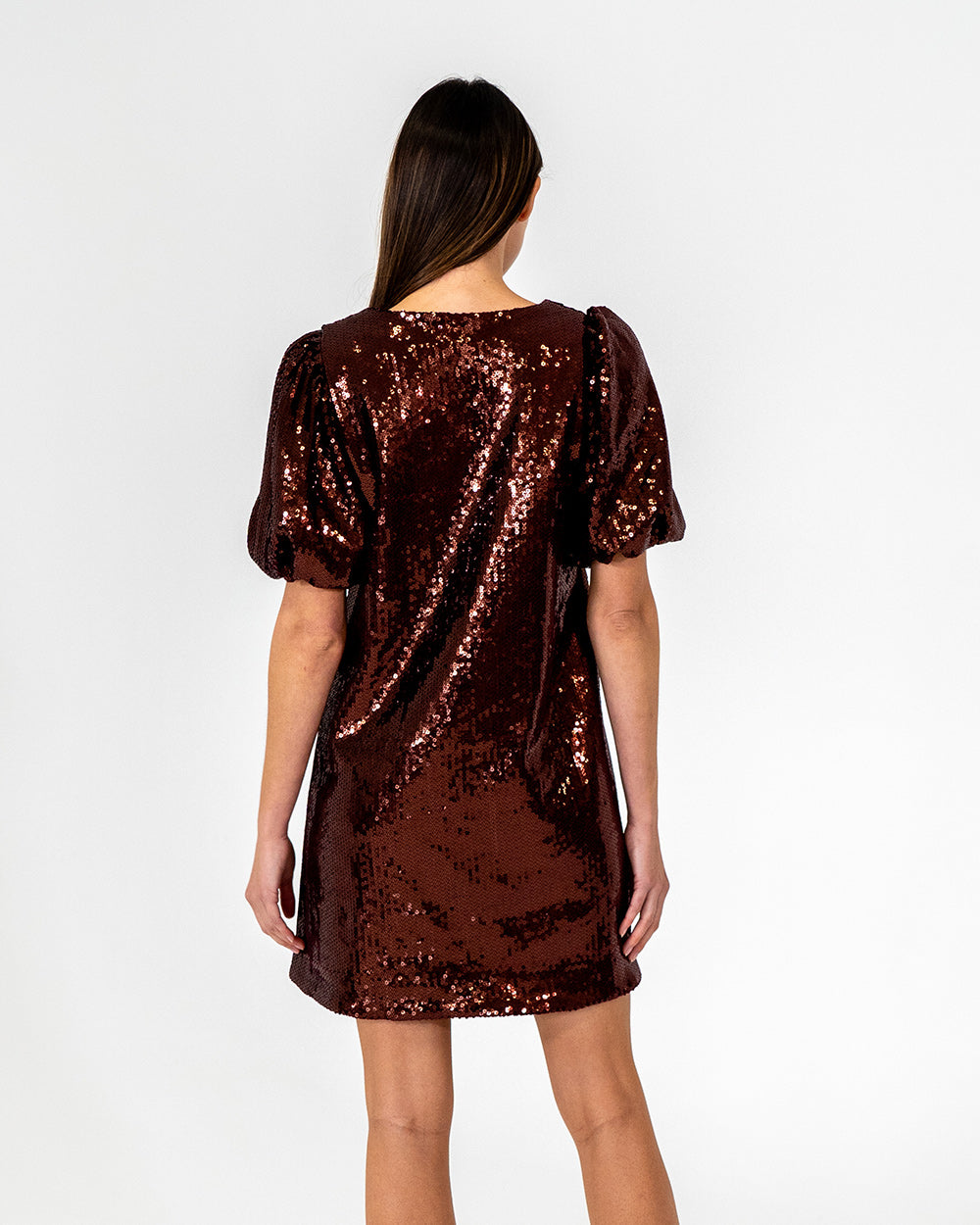 Rochelle Dress - Shiraz Sequin