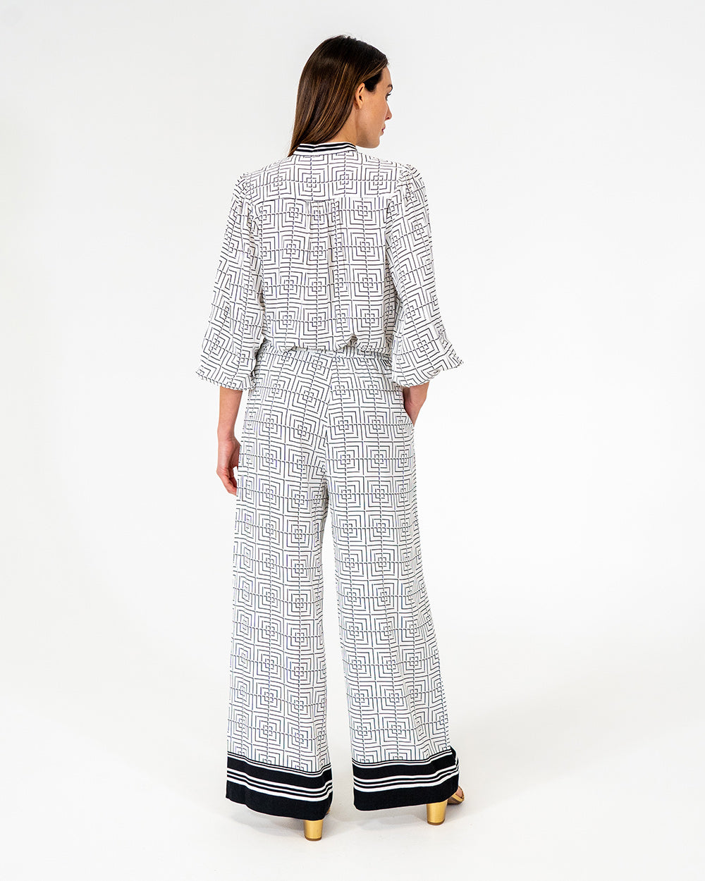 Valentina Trouser - Geo Grid